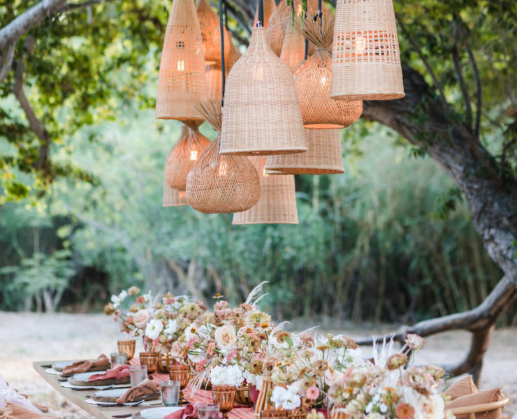 intimate al fresco reception in Los Cabos