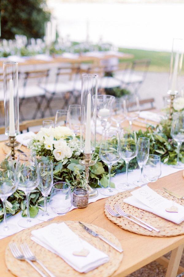 Destination Wedding in Tuscany Overflowing with White Roses & Baby's ...