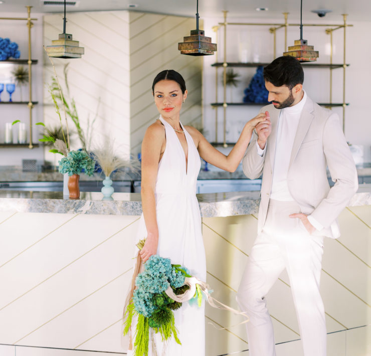 Oue Skyspace Futuristic Rooftop Wedding Inspo 008