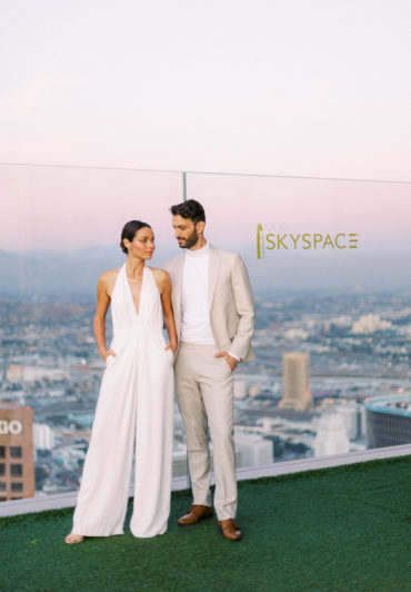 OUE Skyspace is the Best Rooftop Wedding Venue in Los Angeles