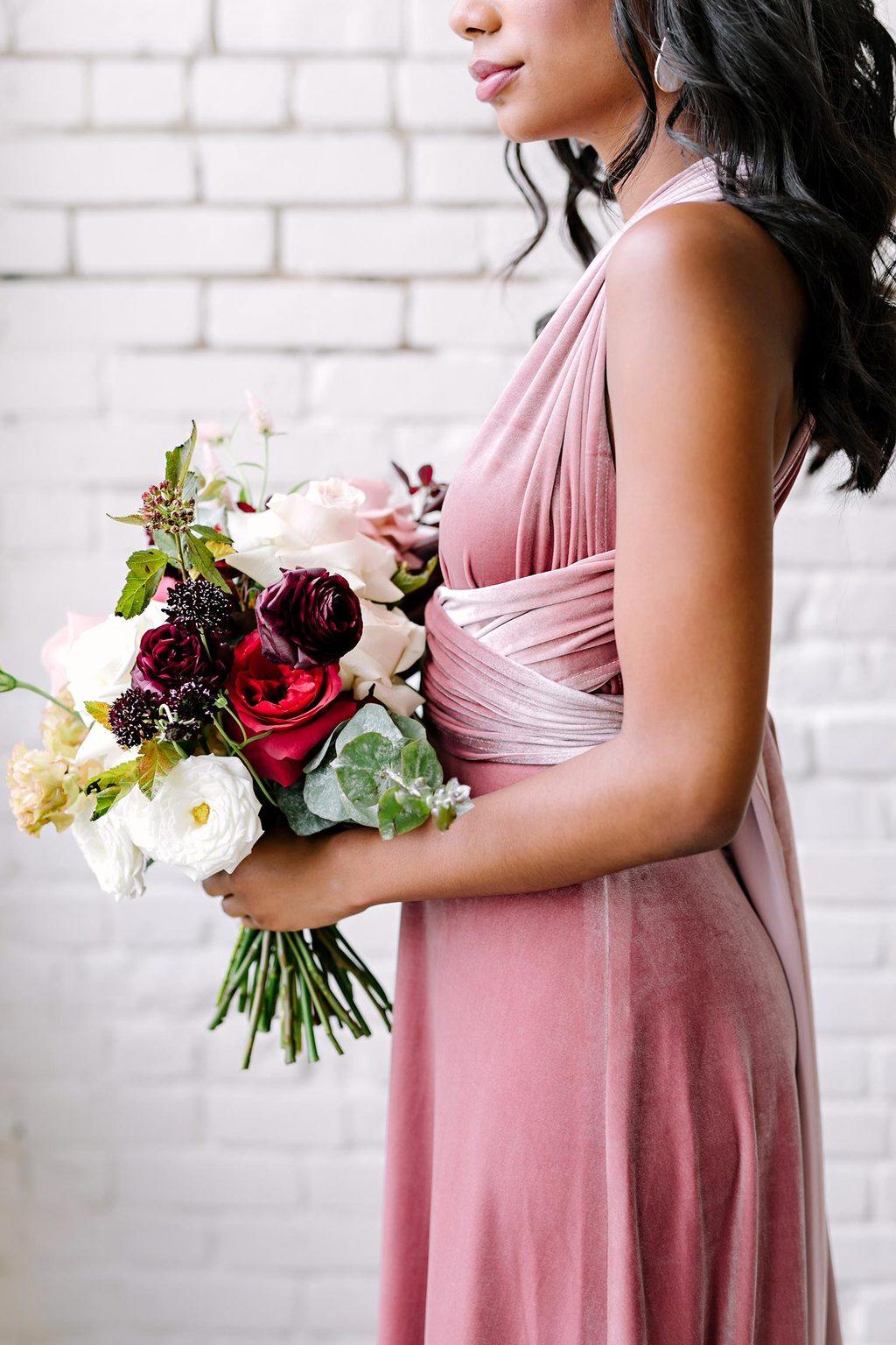 Bubblegum Pink Bridesmaid Dresses