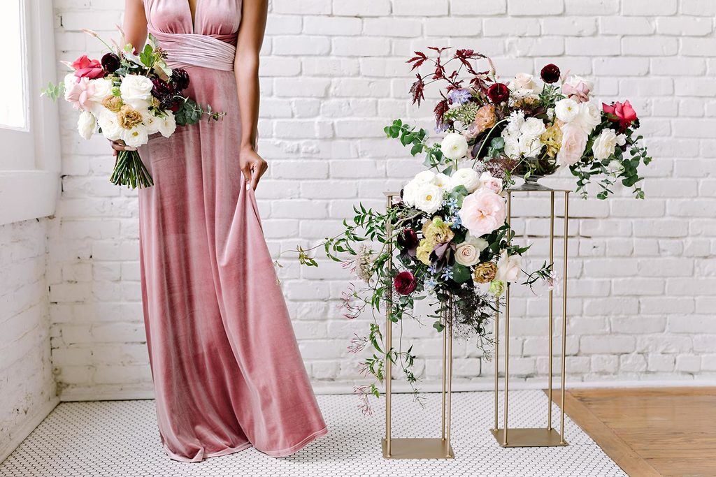 Bubblegum Pink Bridesmaid Dresses