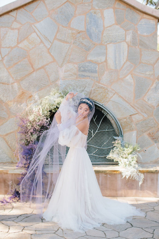 Lavender Hued Southern California Wedding Dripping in Dried Florals ⋆ ...