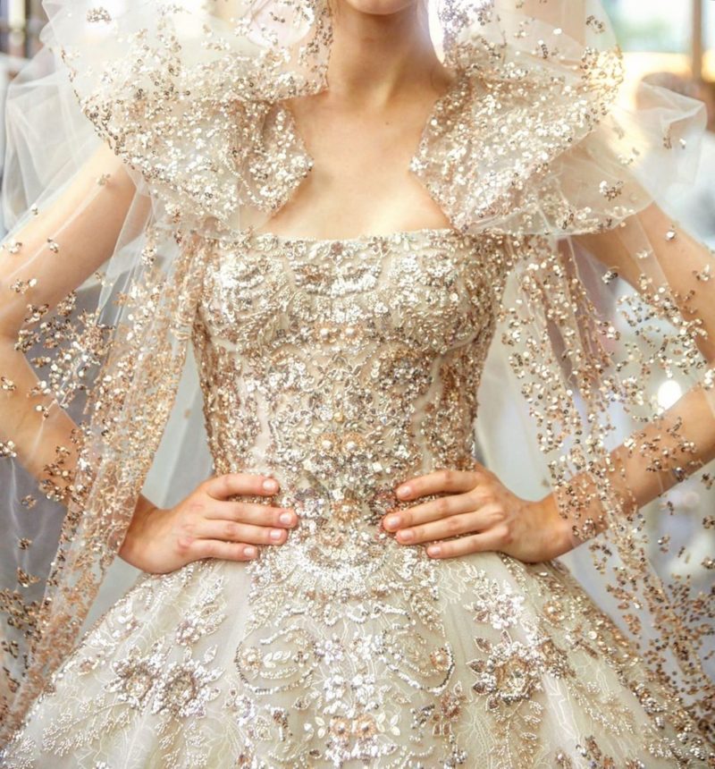 Frost Yourself With These 20 Sparkly Wedding Dresses ⋆ Ruffled