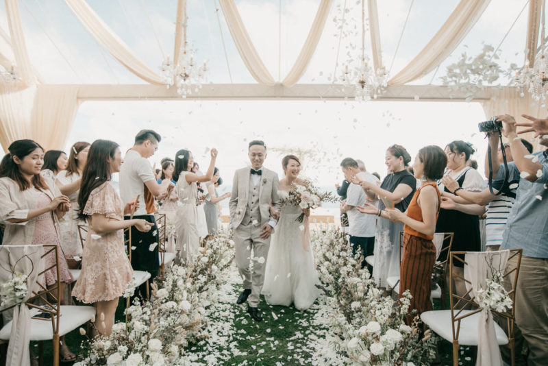 Luxe Sea View Wedding in Phuket with Rose Gold Accents ⋆ Ruffled