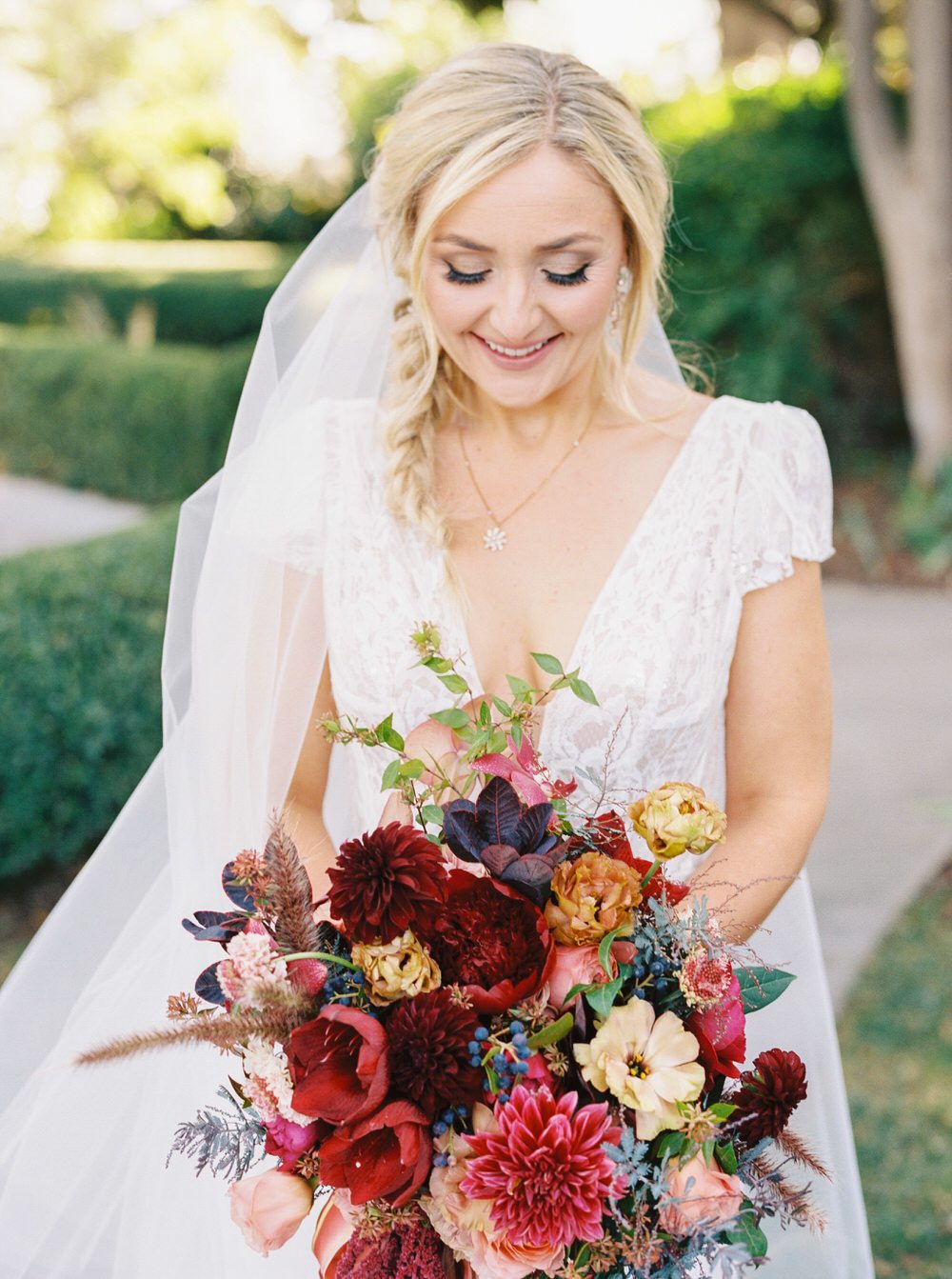 Northern California Black Tie Garden Wedding Drenched in Color ⋆ Ruffled