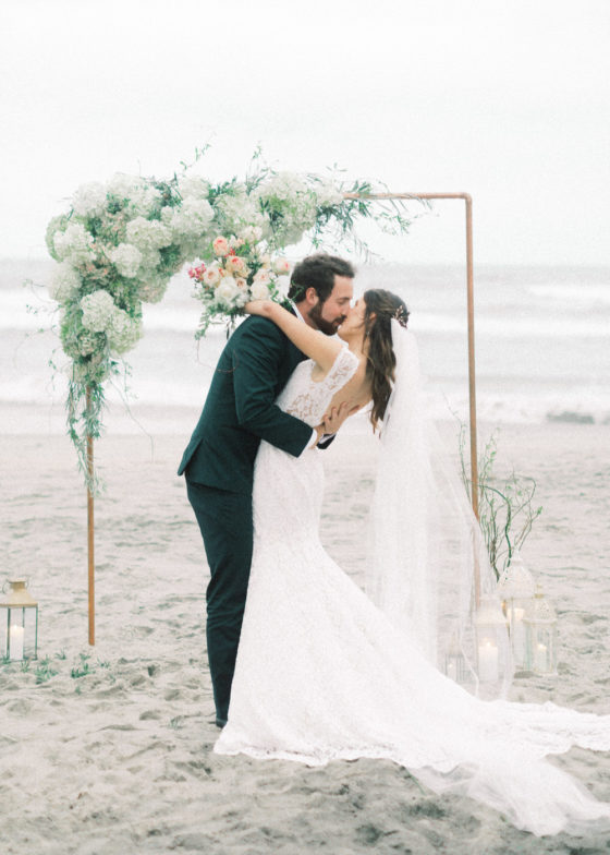 A Pastel Hued Elopement on the Beaches of San Diego