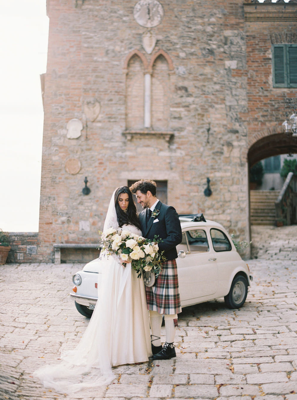 Earthy Fall Scottish Highlands Wedding Inspiration - Wedding