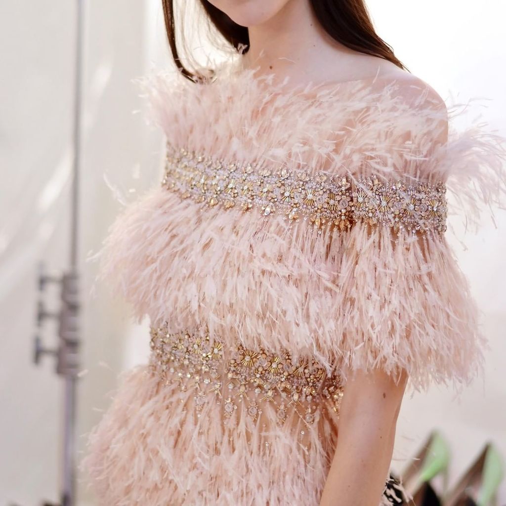 Ostrich Feather Gown | Dresses Images 2022