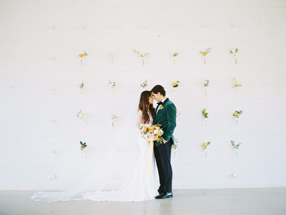 This Fine Art Wedding in Gold & Emerald is Sweet Like Honey