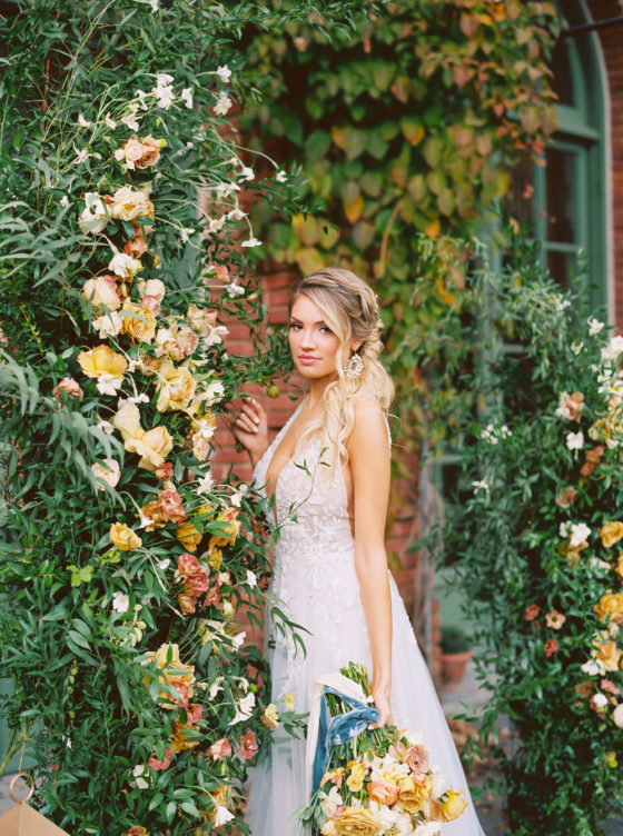 A Tuscan Inspired Wedding with Pastel Hues at California's Filoli ...