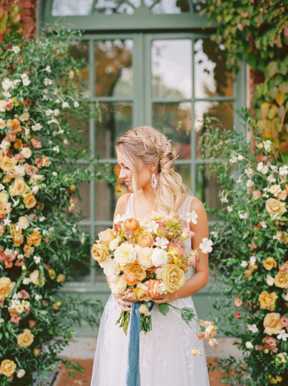 A Tuscan Inspired Wedding with Pastel Hues at California’s Filoli Gardens