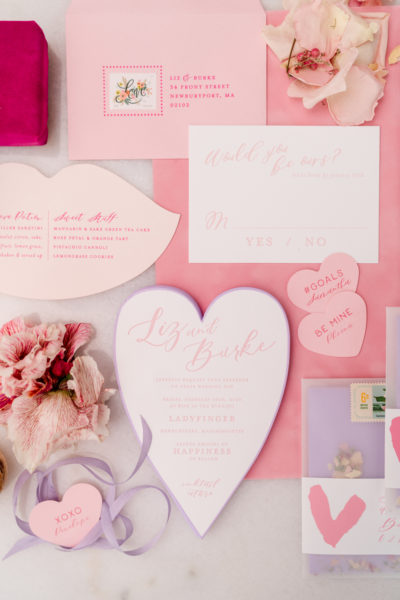 This Valentine's Day Wedding Inspiration Will Have You Tickled Pink! ⋆ ...