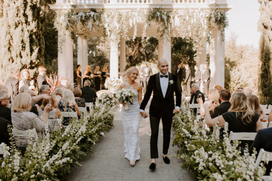 An Elegant Outdoor Wedding at California’s Villa Montalvo