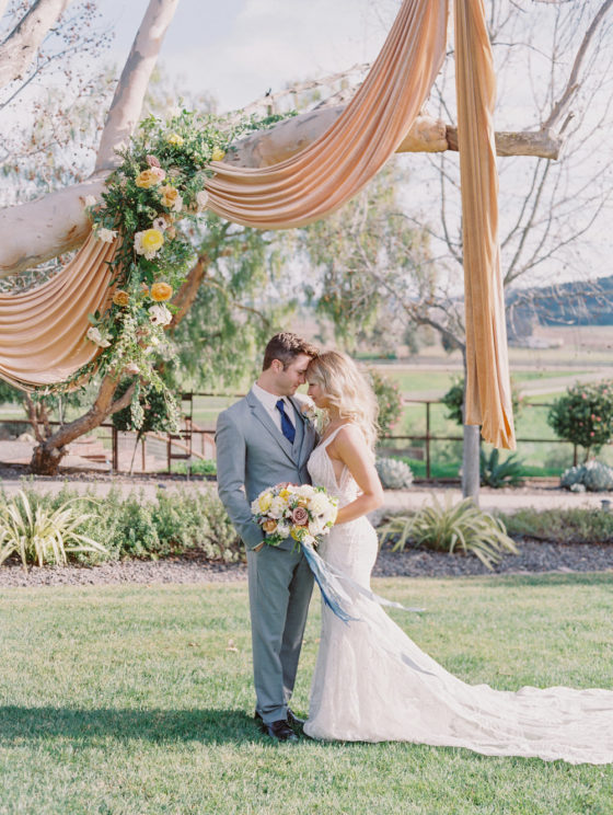 Fairytale Spring Wedding Inspiration at Pepper Tree Ranch