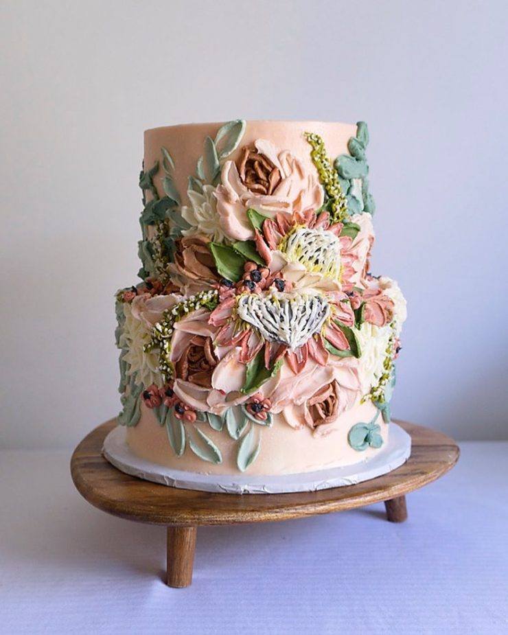 20 Bold Wedding Cakes for Spring + Summer ⋆ Ruffled