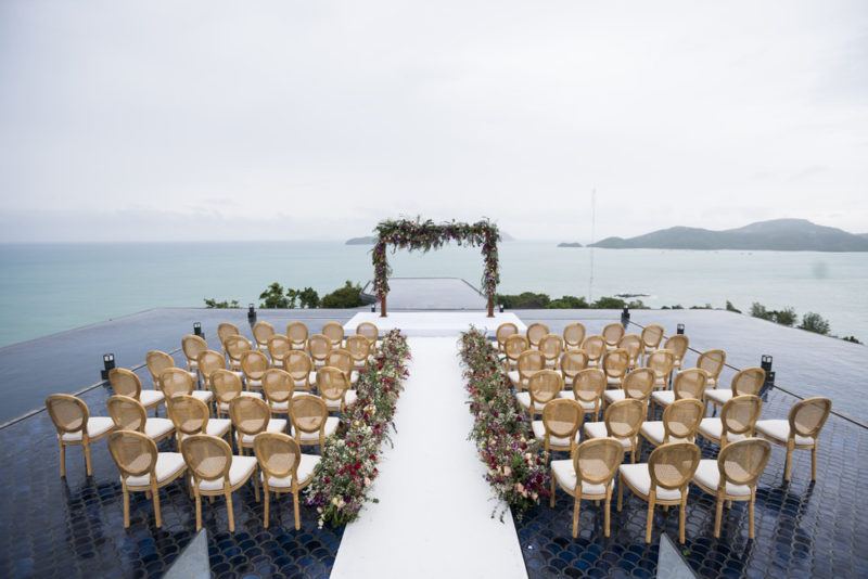 You'd Never Know it was Rainy at This Rooftop Wedding in Phuket ⋆ Ruffled