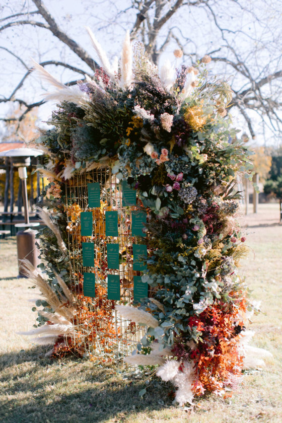 This Fall Outdoor Austin Wedding is a Foliage Love Fest