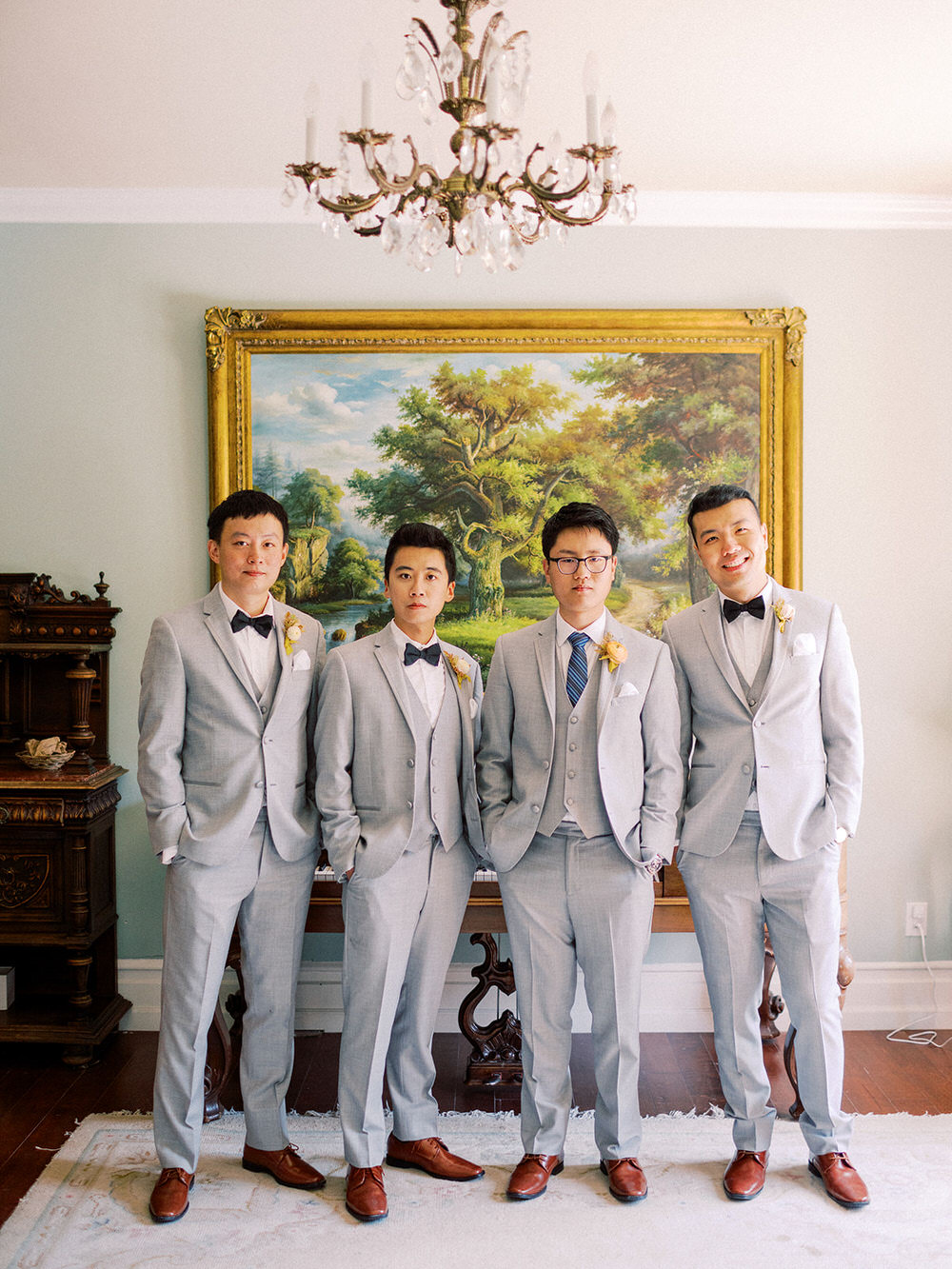 4 Groomsmen Suits Color Inspiration in 2022 | Hariom's Tailor