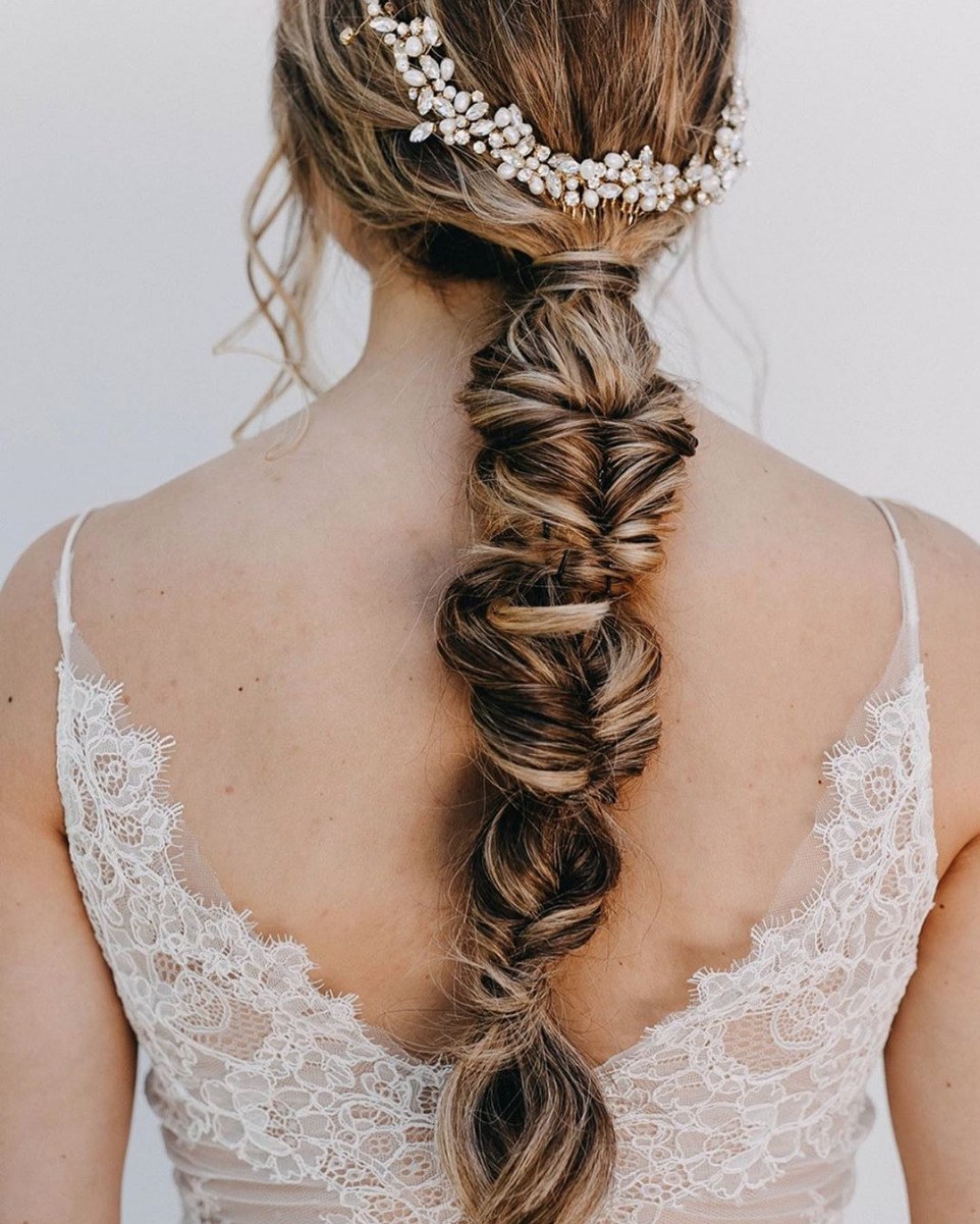 30 Wedding Hairstyles With Braids We E Loving Right Now ⋆ Ruffled