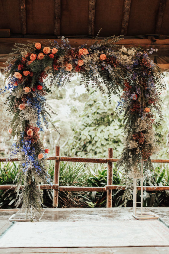 Bold Blue and Orange Wedding at San Diego Zoo Safari Park ⋆ Ruffled