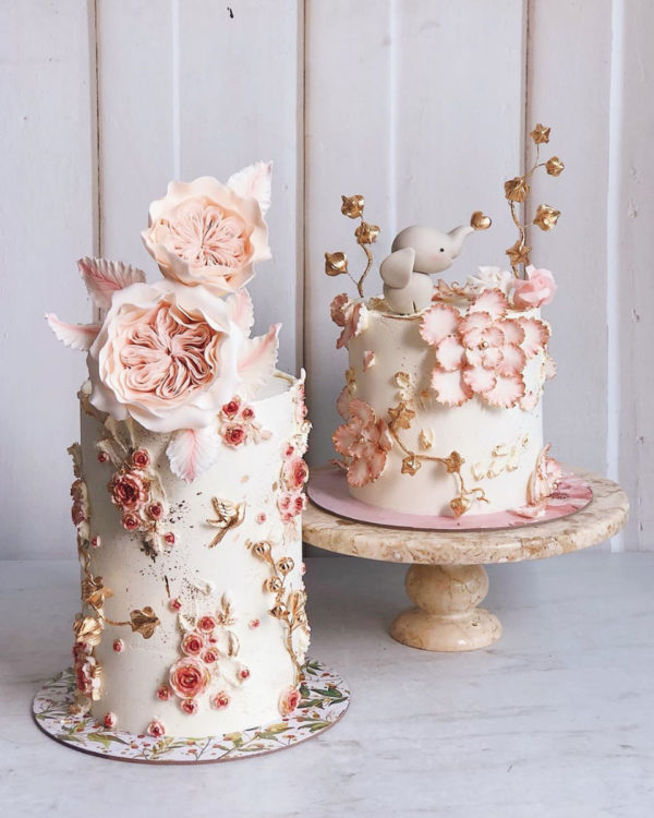 29 Sugar Flower Wedding Cakes That Are Too Good To Eat ⋆ Ruffled