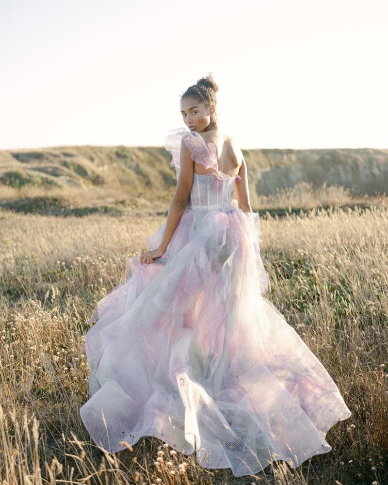 21 Colorful Wedding Dresses with Haute Couture Edge ⋆ Ruffled