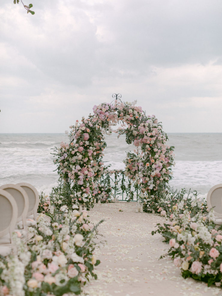 beach garden wedding