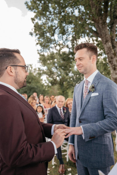 Intimate Wedding with 40 Guests at Castello di Meleto in Tuscany ⋆ Ruffled