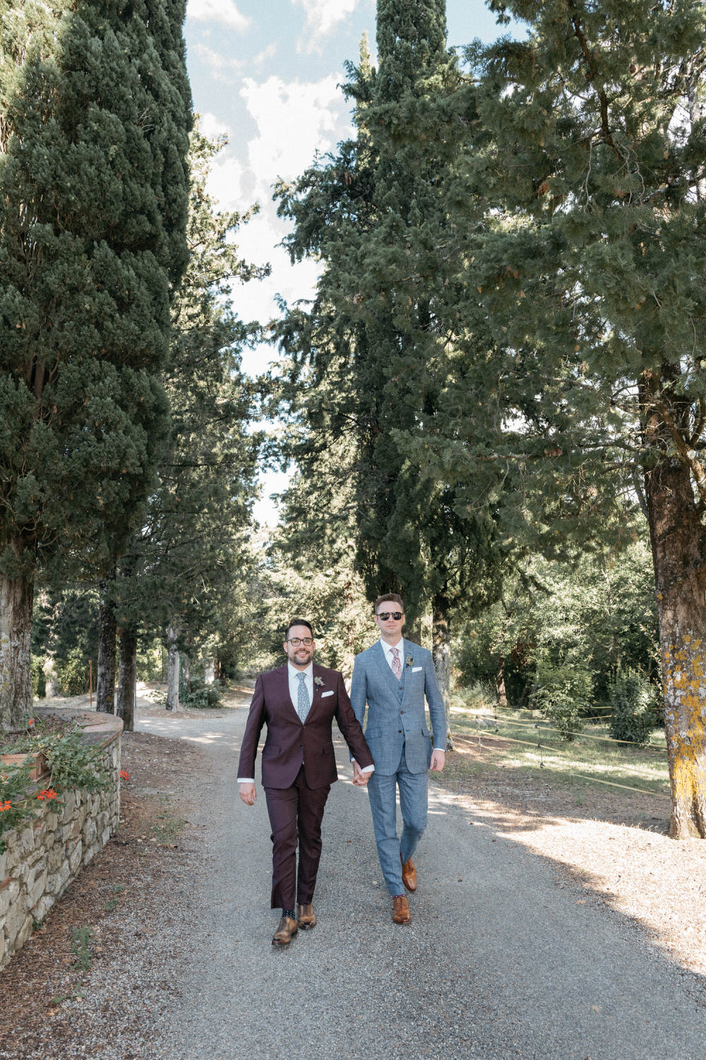 Intimate Wedding with 40 Guests at Castello di Meleto in Tuscany ⋆ Ruffled