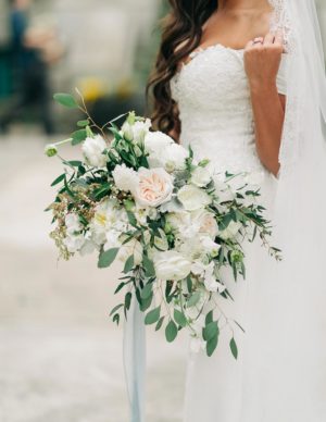 Grand Courthouse Wedding With Romantic Greenery ⋆ Ruffled