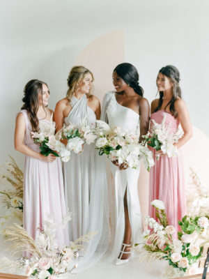 How To Customize, Refresh and Upcycle Mismatched Bridesmaid Dresses ...
