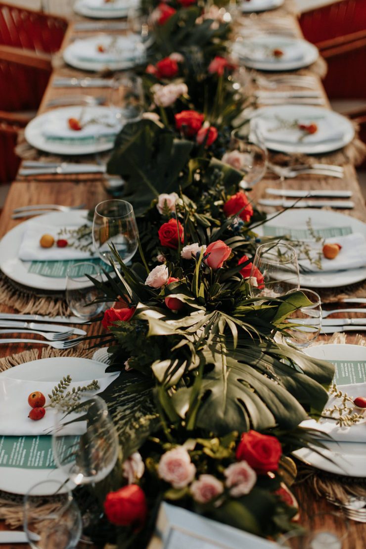 Boho Chic Tulum Wedding With A Cake Piñata ⋆ Ruffled