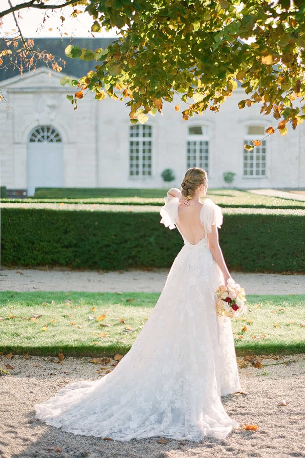 Marie Antoinette Inspired Bridal Fashion in a Loire Valley Chateau ⋆ Ruffled