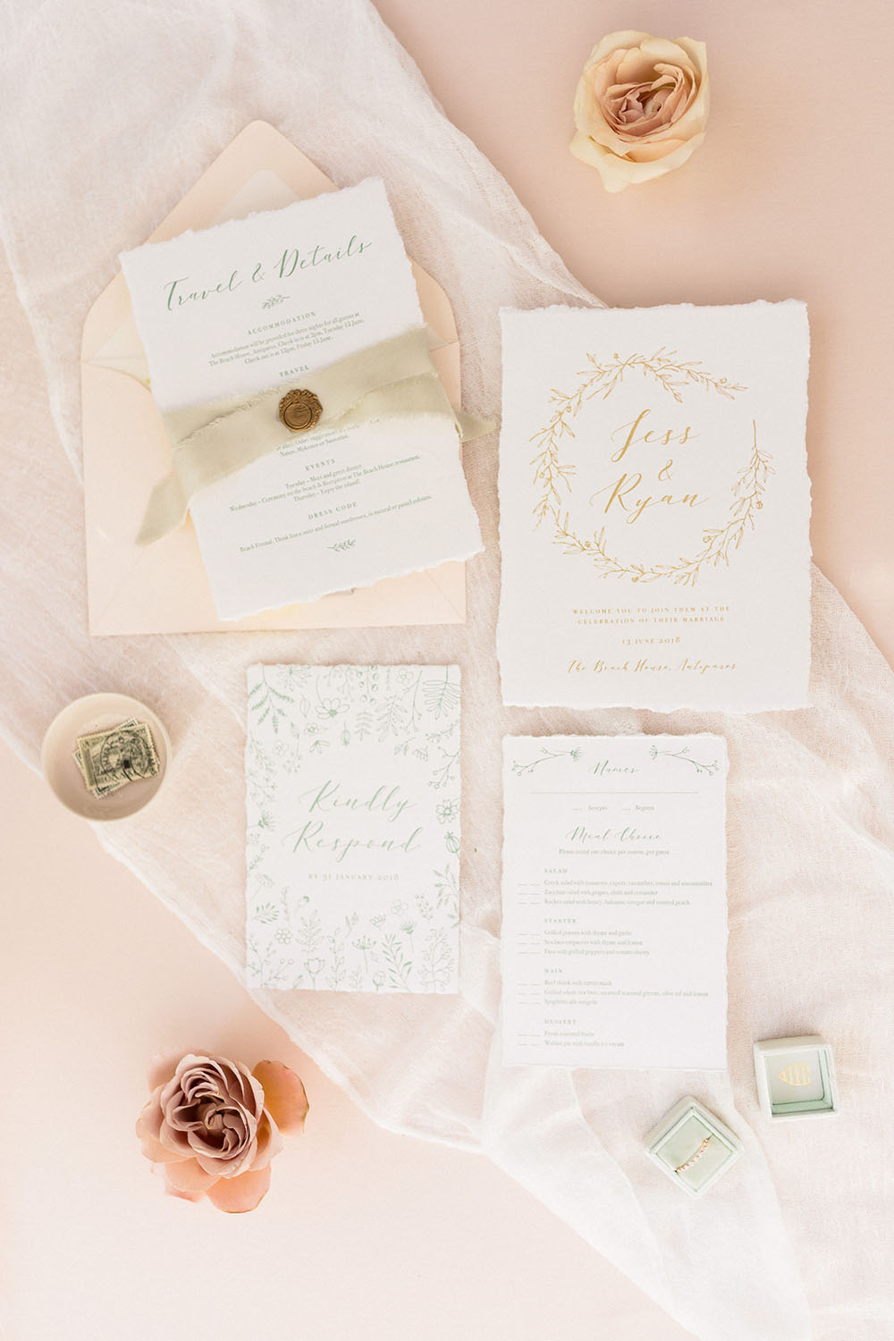 Greek Island Microwedding With Fresh and Romantic Booms ⋆ Ruffled