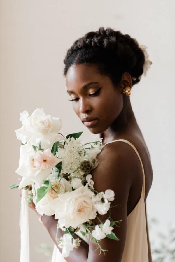 Harvest Wedding Inspiration With Ikebana + Wildflowers ⋆ Ruffled