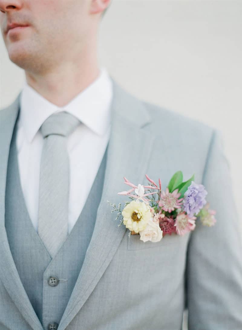 Al Fresco Garden Wedding With Whimsical Pastel Blooms ⋆ Ruffled