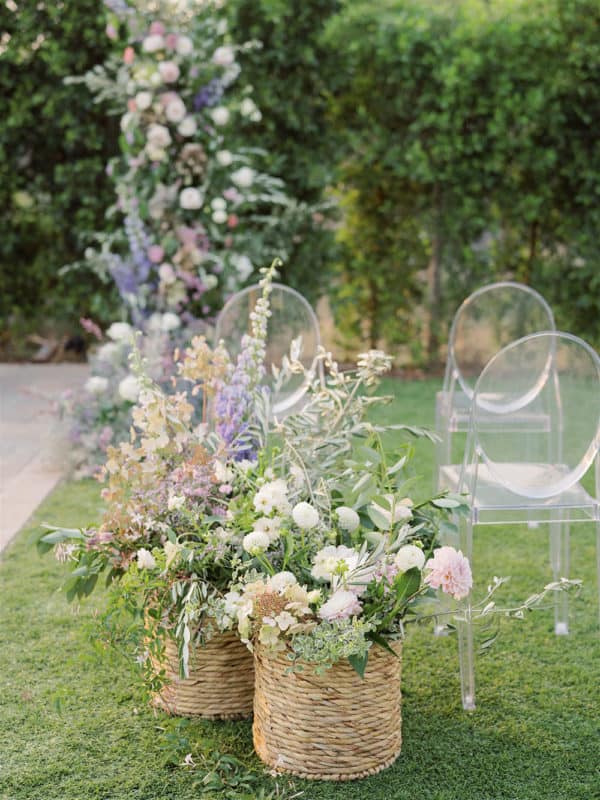 Al Fresco Garden Wedding With Whimsical Pastel Blooms ⋆ Ruffled
