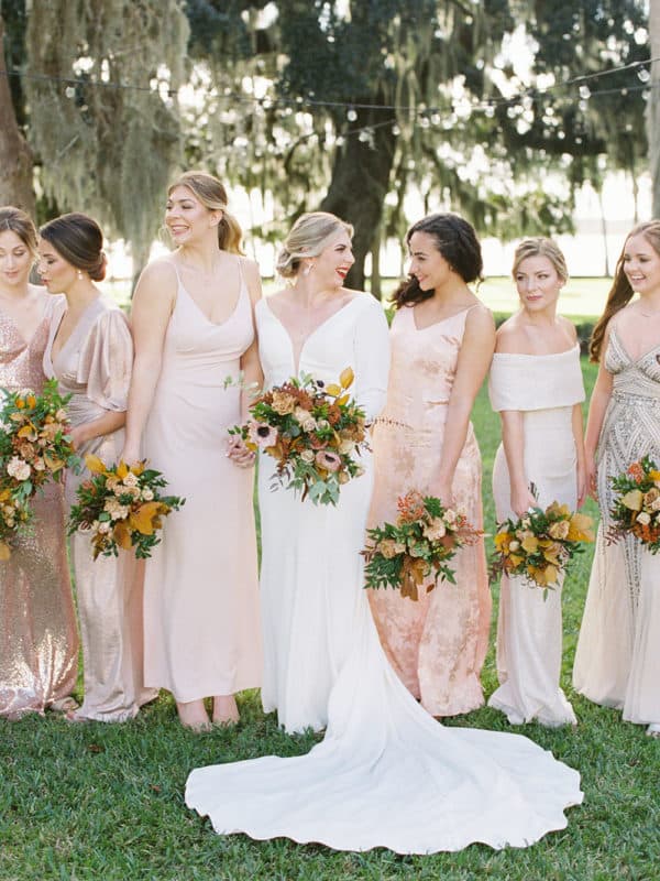 Jekyll Island Microwedding With A Gold Flecked Veil ⋆ Ruffled