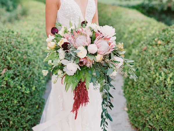 Northern California Microwedding In A Sunken Garden ⋆ Ruffled