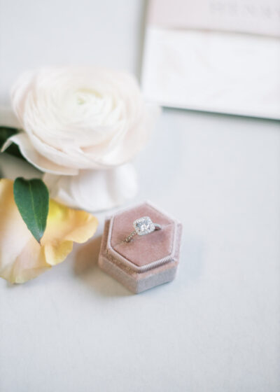 Dusty Rose Wedding Inspiration With A Lush Floral Table Garland ⋆ Ruffled