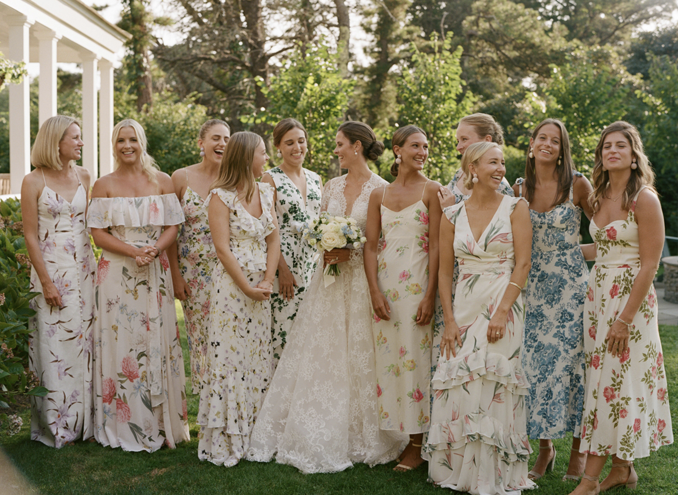 40 Floral Print Bridesmaid Dresses That ...