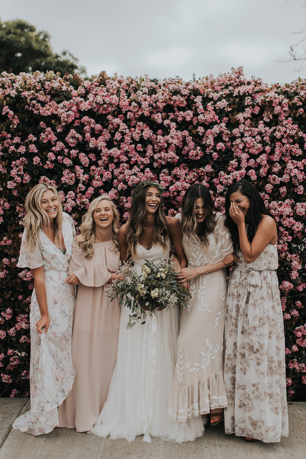 40 Floral Print Bridesmaid Dresses That Made Us Do A Double Take ⋆ Ruffled