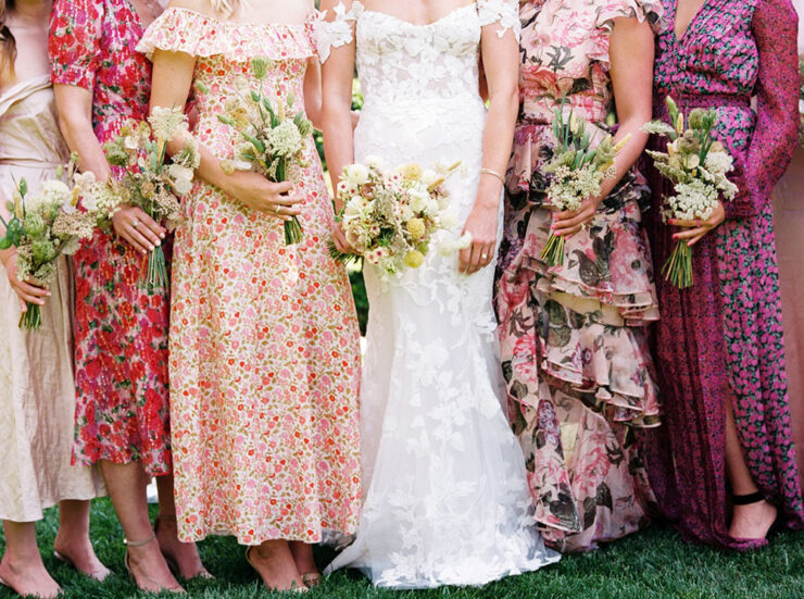 40 Floral Print Bridesmaid Dresses That Made Us Do A Double Take ⋆ Ruffled