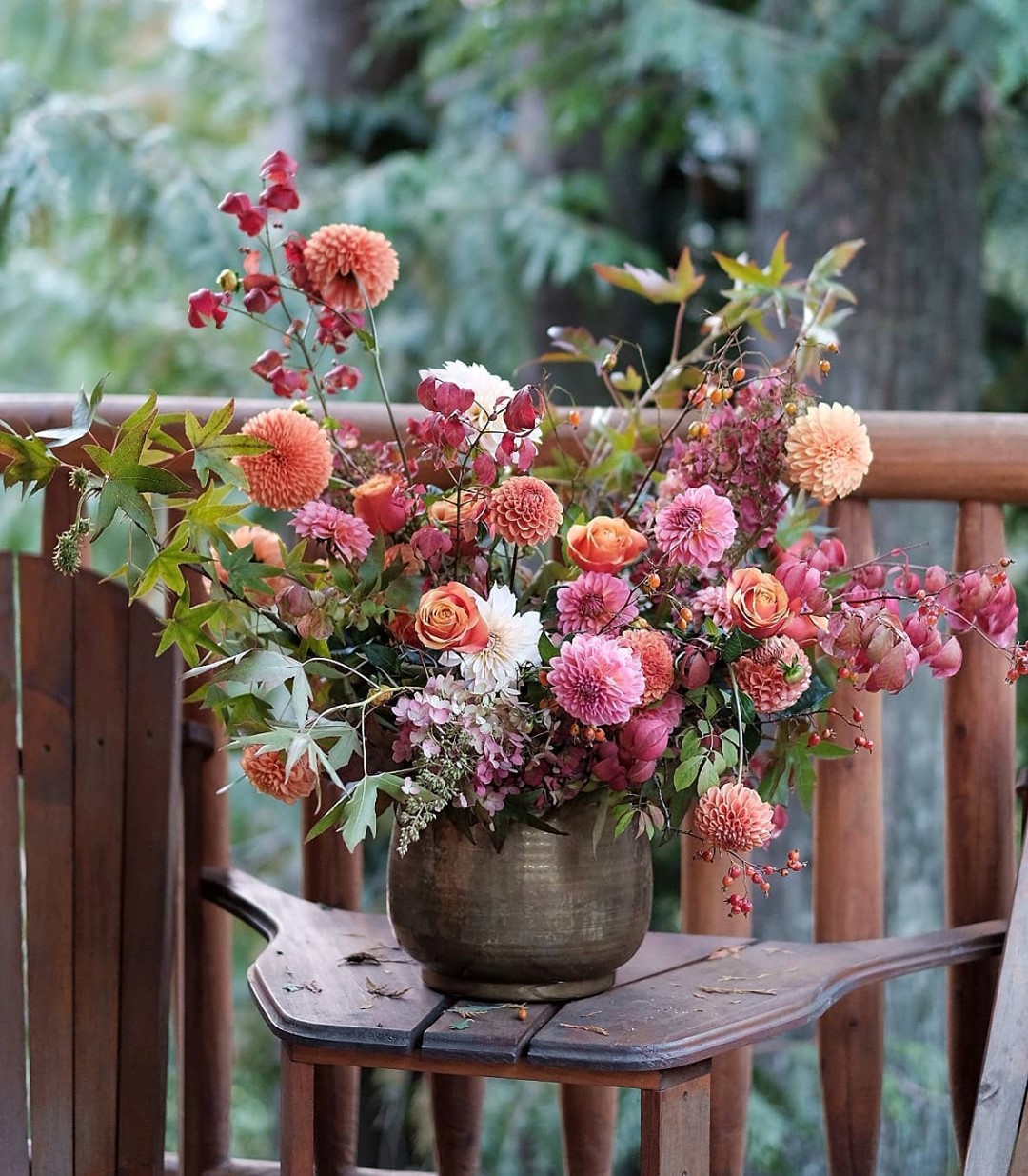 Prettiest Fall Floral Arrangements