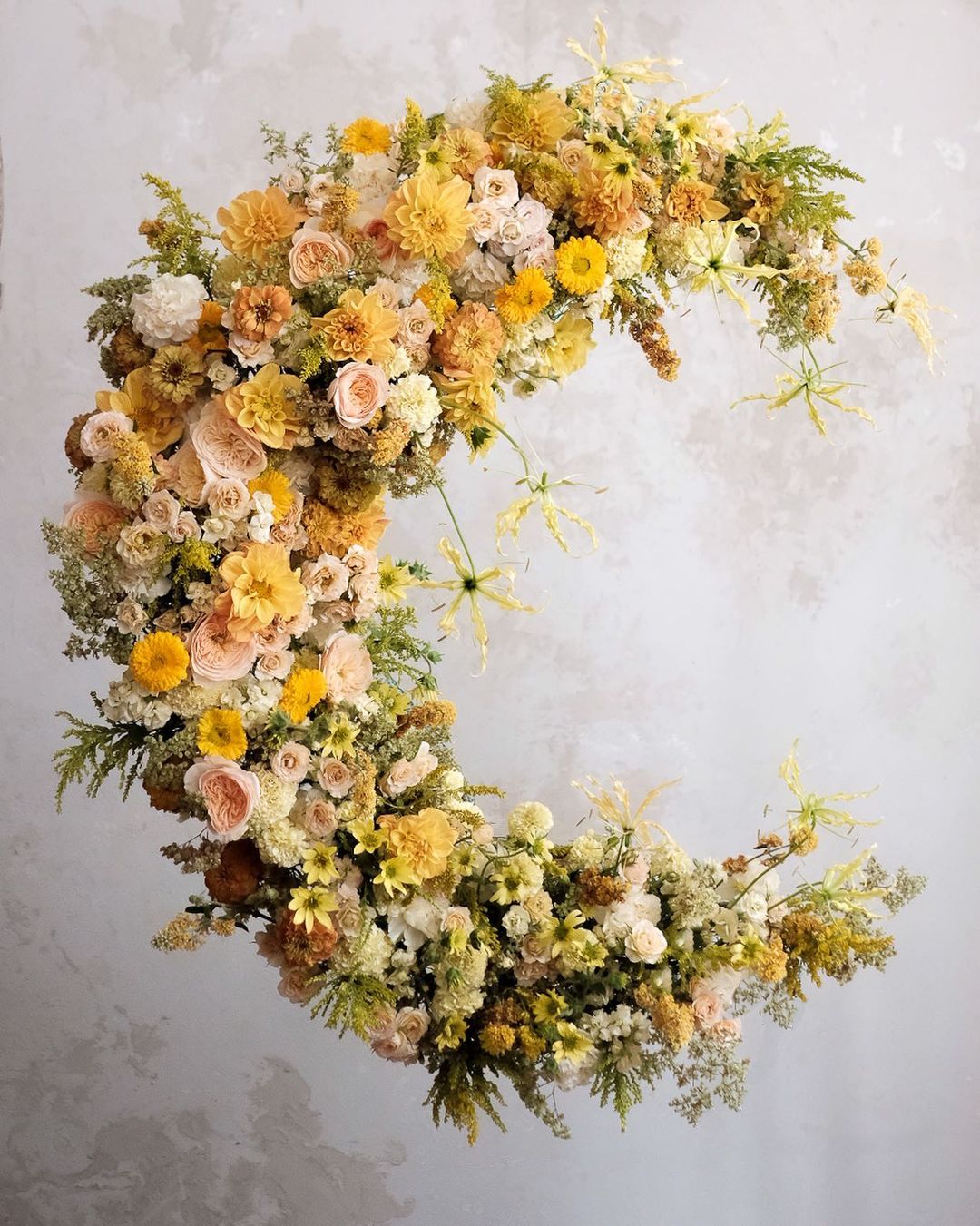 Idées de décoration de cérémonie de mariage d'automne Fleurs saisonnières