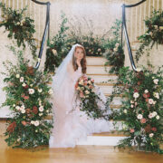 Historic Home Wedding New England Double Staircase