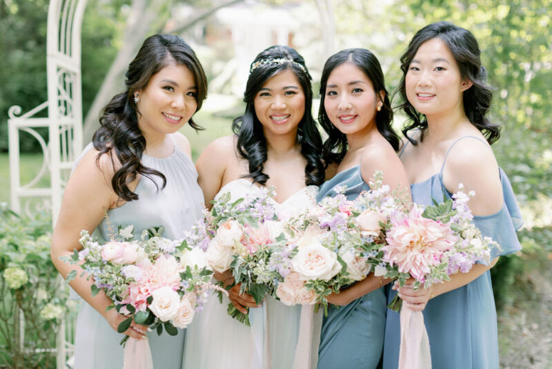 Idyllic Orchard Wedding Overflowing With Hydrangeas ⋆ Ruffled