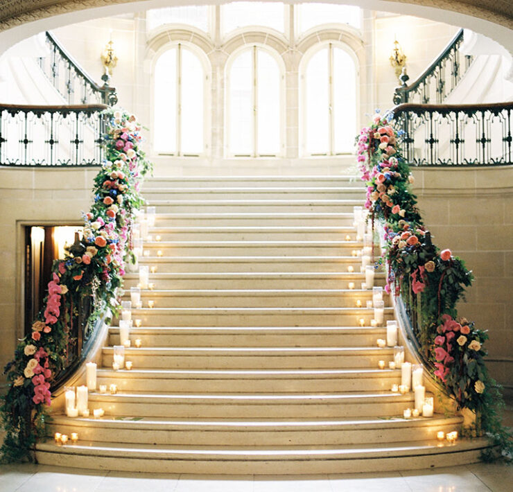 Versailles Inspired Wedding Gilt Decor