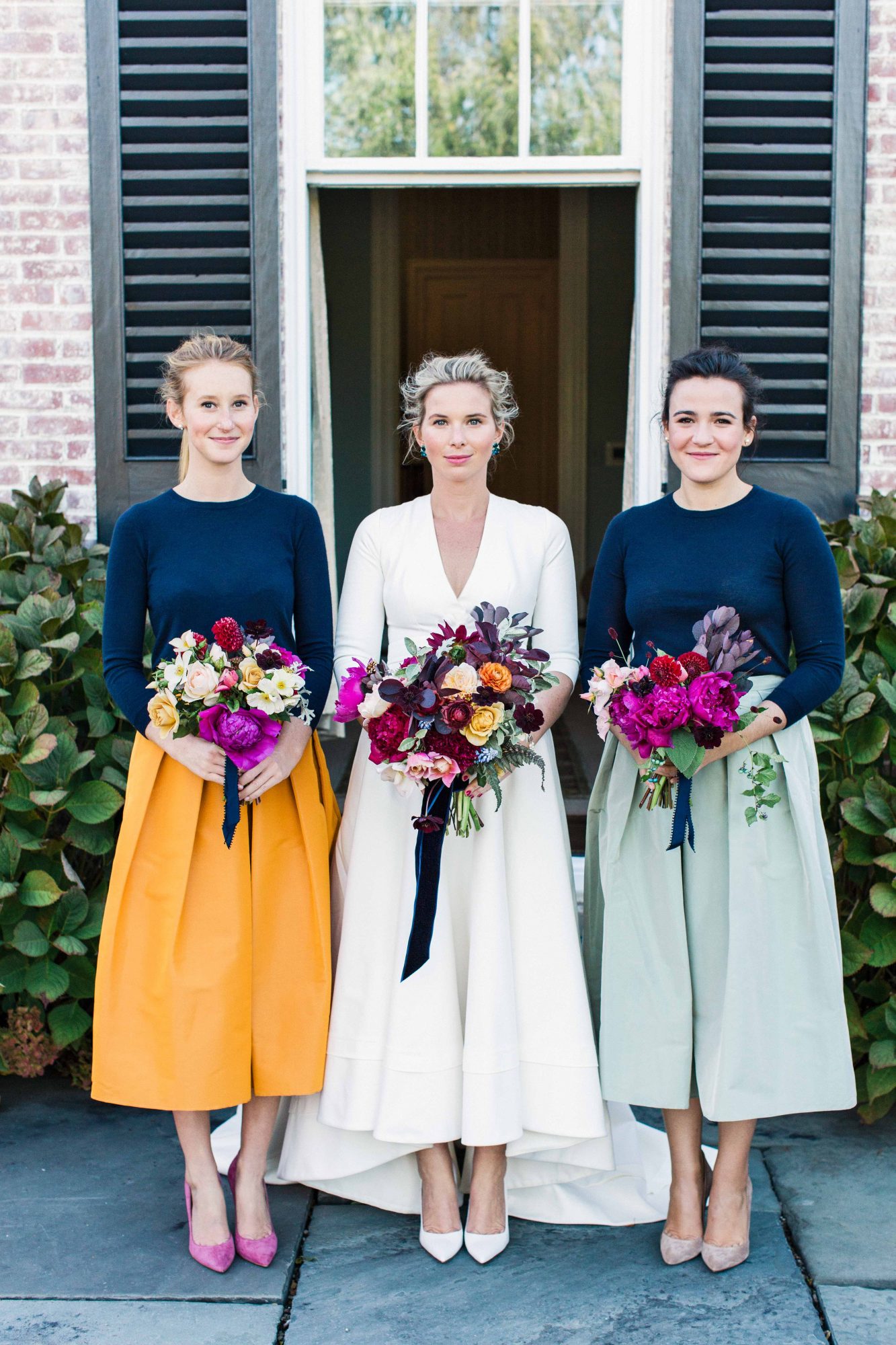 Fall Bridesmaid Dresses Fashion Forward Wedding